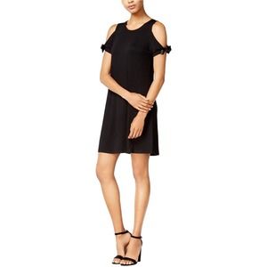 Kensie Womens Cold Shoulder Shift Dress XS NWT‎